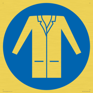 Custom Mandatory: Wear a lab coat